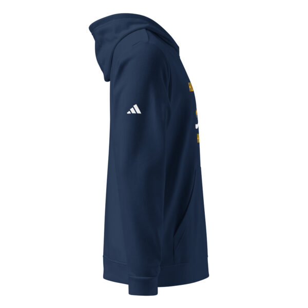 adidas fleece hoodie collegiate navy right