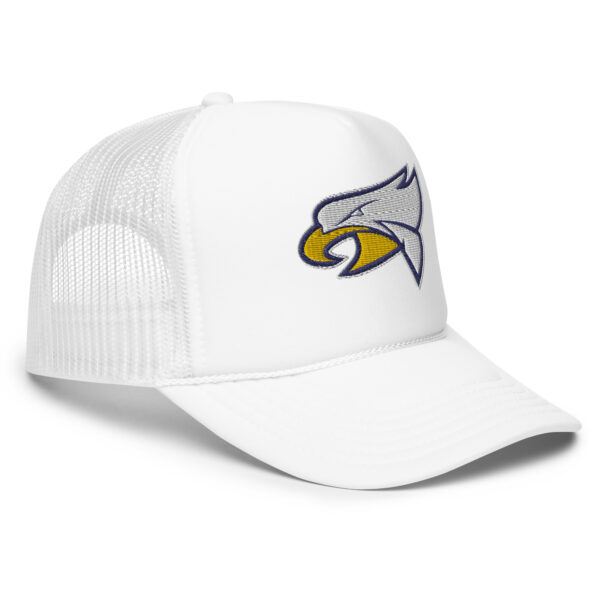 foam trucker hat white one size right front