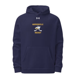 under armour hoodie navy front