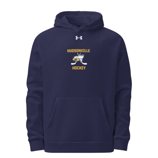 under armour hoodie navy front