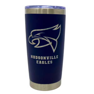 hudsonville eagle insulated tumblers-blue